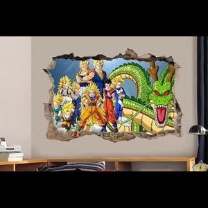 Dragon Ball Z wall decal